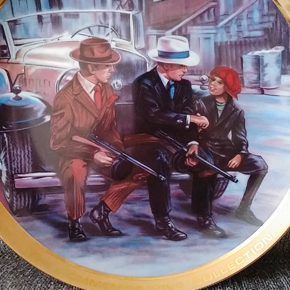 Star Trek a piece of the action collector plate - Picture 3 of 10